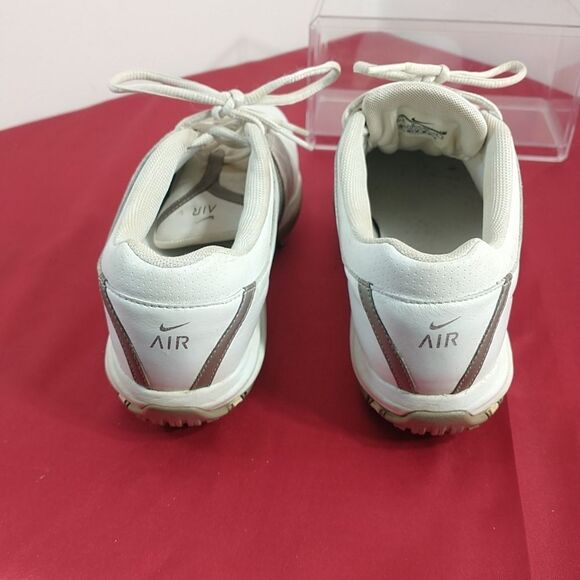 Nike Air Embellish Golf Shoes Saddle Women's SZ 8.5 #549576-102 . - Picture 5 of 8